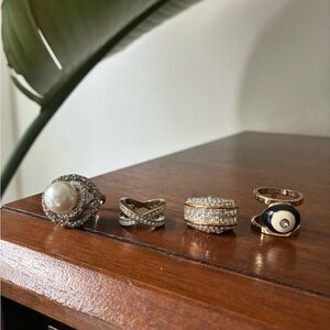 Cocktail Rings Bundle - sizes 5.5-6